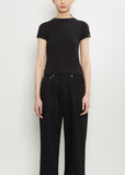 n°292 America Cotton Cashmere Top — Raven