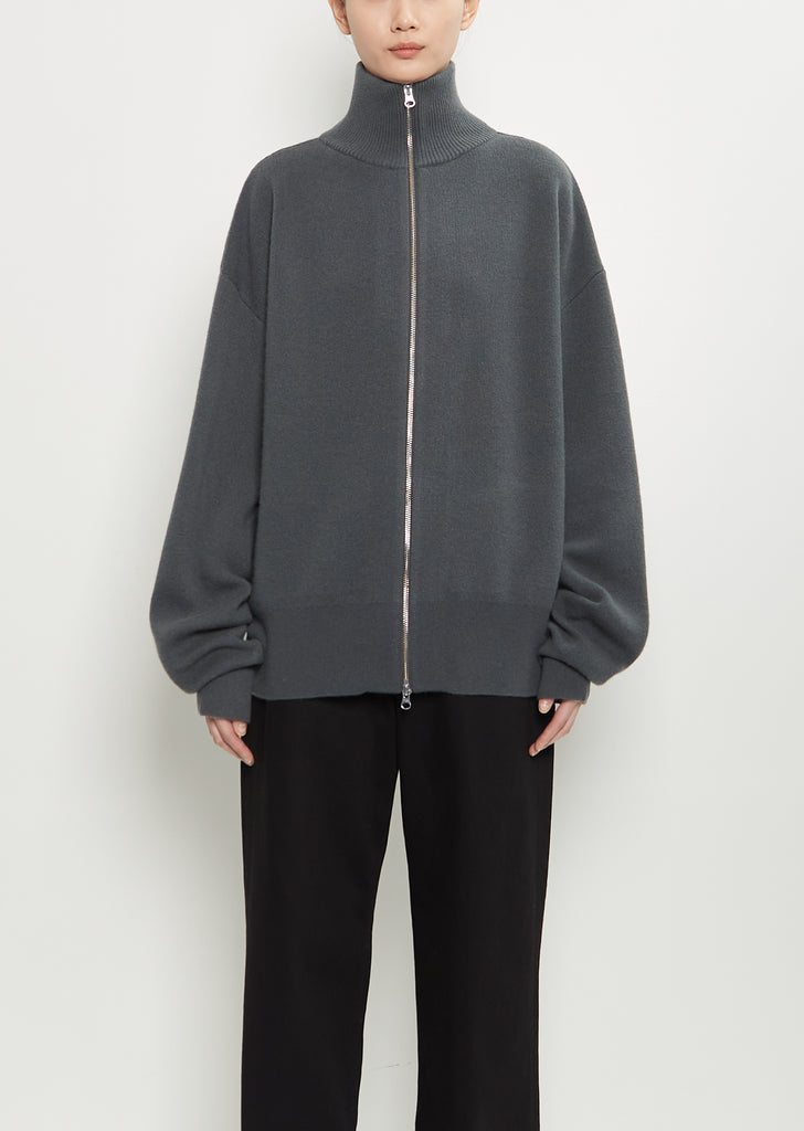 n°319 Xtra Out Cashmere Cardigan — Lake