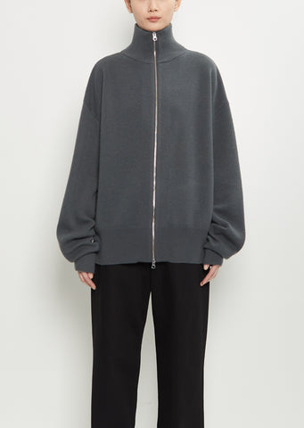 n°319 Xtra Out Cashmere Cardigan — Lake