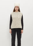 Crochet Toque — Raw White