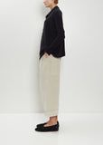Heavy Jersey Polo Top — Ink
