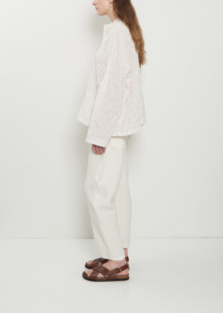 Wrap Cotton Shirt