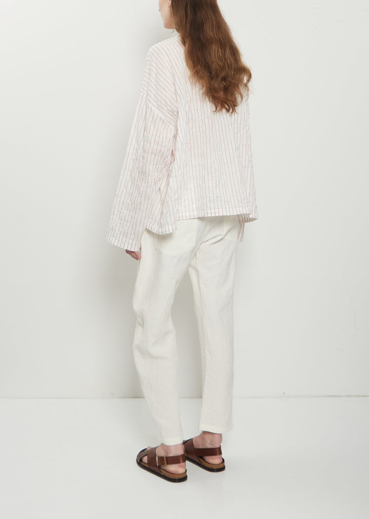 Wrap Cotton Shirt