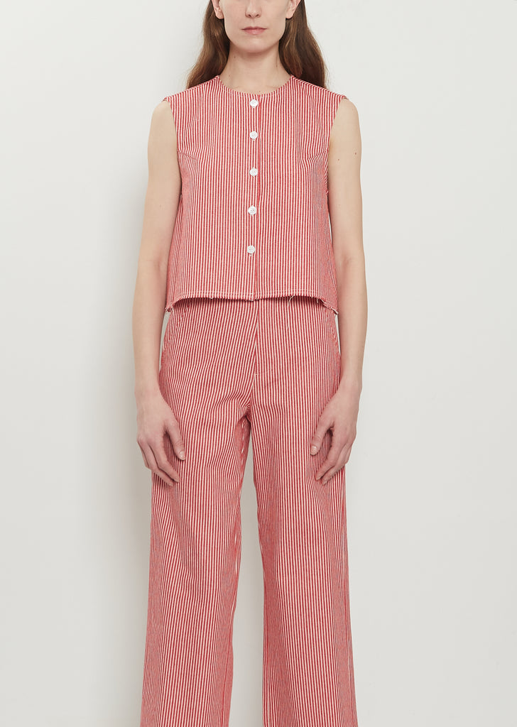 A Cropped Cotton Top