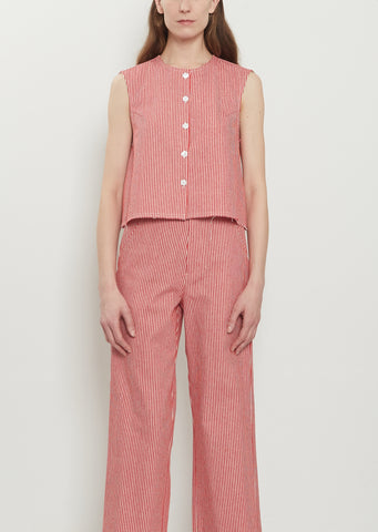 A Cropped Cotton Top