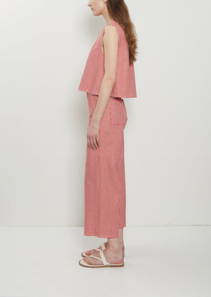 A Cropped Cotton Top