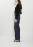 Silk Velour Snap Button Cardigan