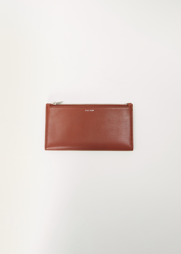 Multi Zipped Wallet — Burnt Umber