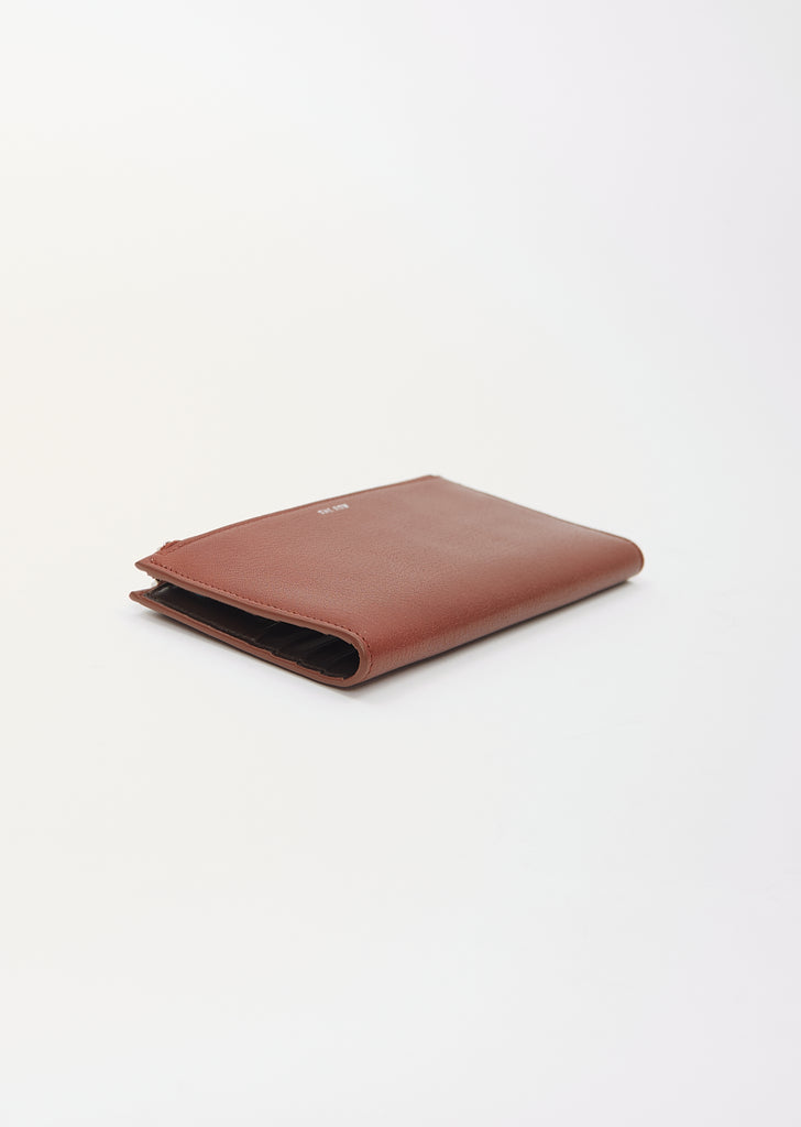 Multi Zipped Wallet — Burnt Umber