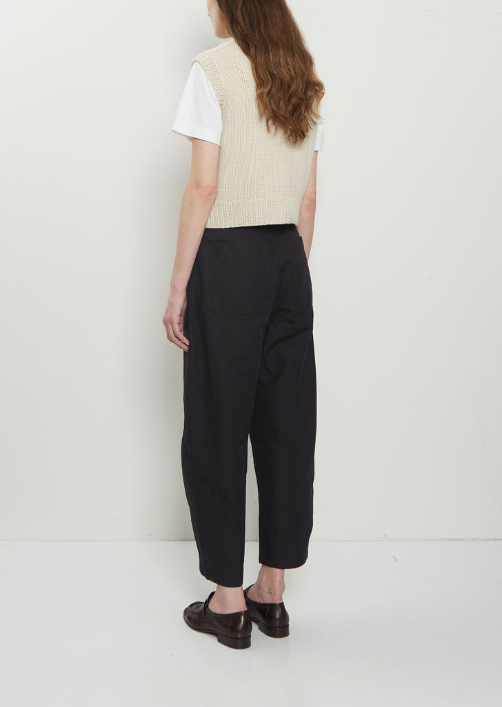 Dude Cropped Cashmere Vest