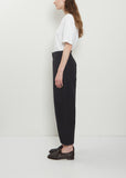 Barrel Leg Cotton Linen Trousers