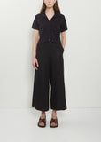 Flat Front Linen Culottes