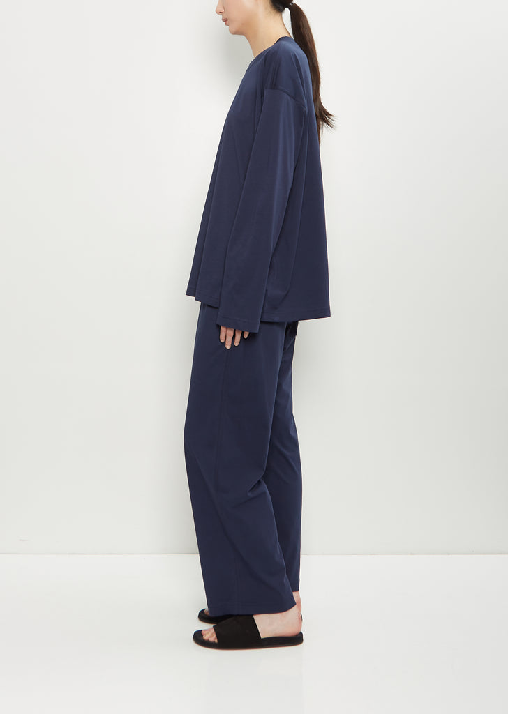 Tahoe Cotton Pajama Set — Navy
