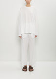 Tahoe Cotton Pajama Set — Off White