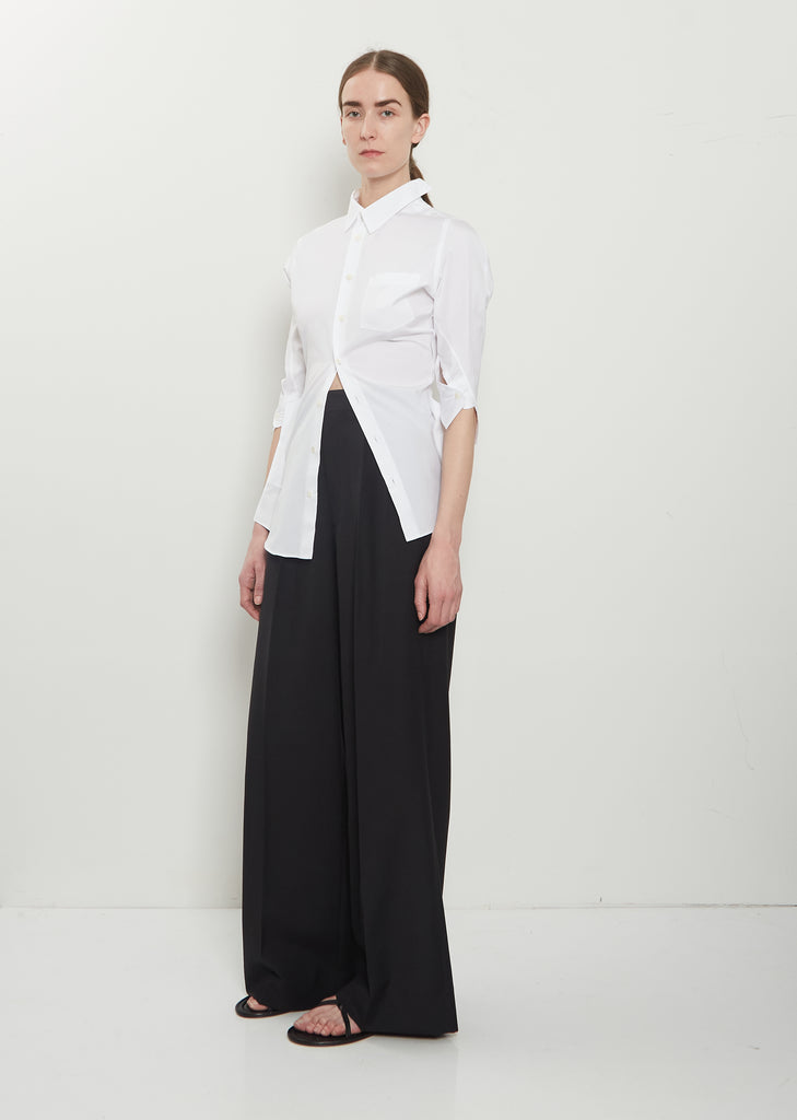 Asymmetrical Cotton Shirt