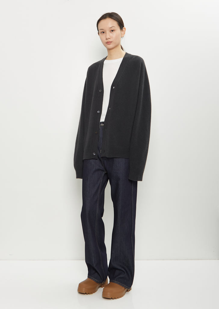 Mabuse Wool Cardigan — Slate