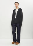 Mabuse Wool Cardigan — Slate