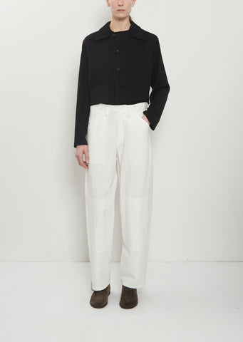 Work Cotton Linen Pant