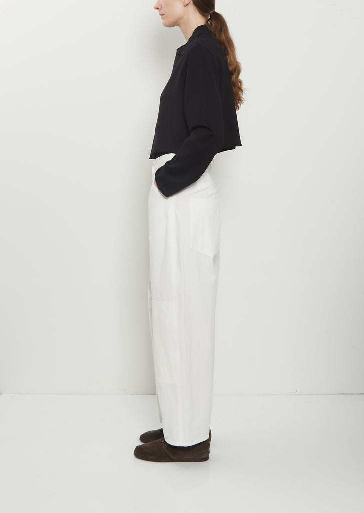 Work Cotton Linen Pant