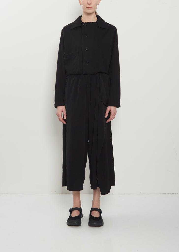 Drape Crepe Pants
