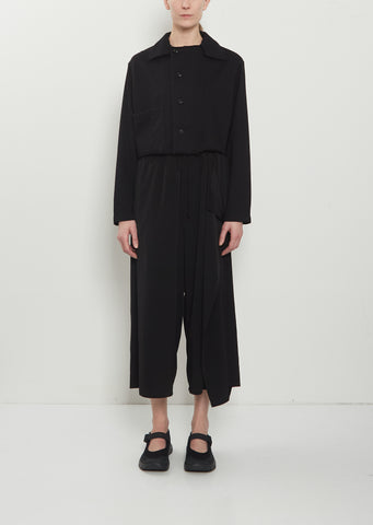 Drape Crepe Pants
