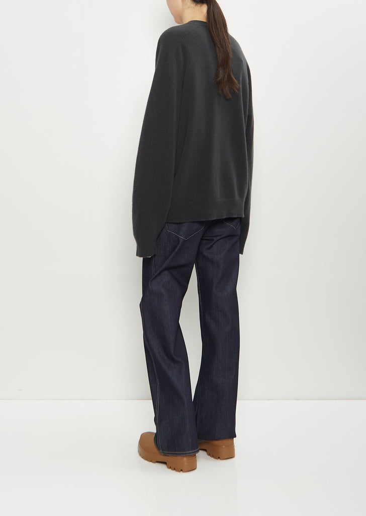 Mabuse Wool Cardigan — Slate