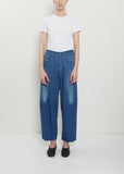 Side Stripe Denim Pants