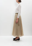 Crinkle Long Skirt