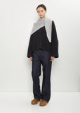 Marc Triangle Scarf — Light Grey