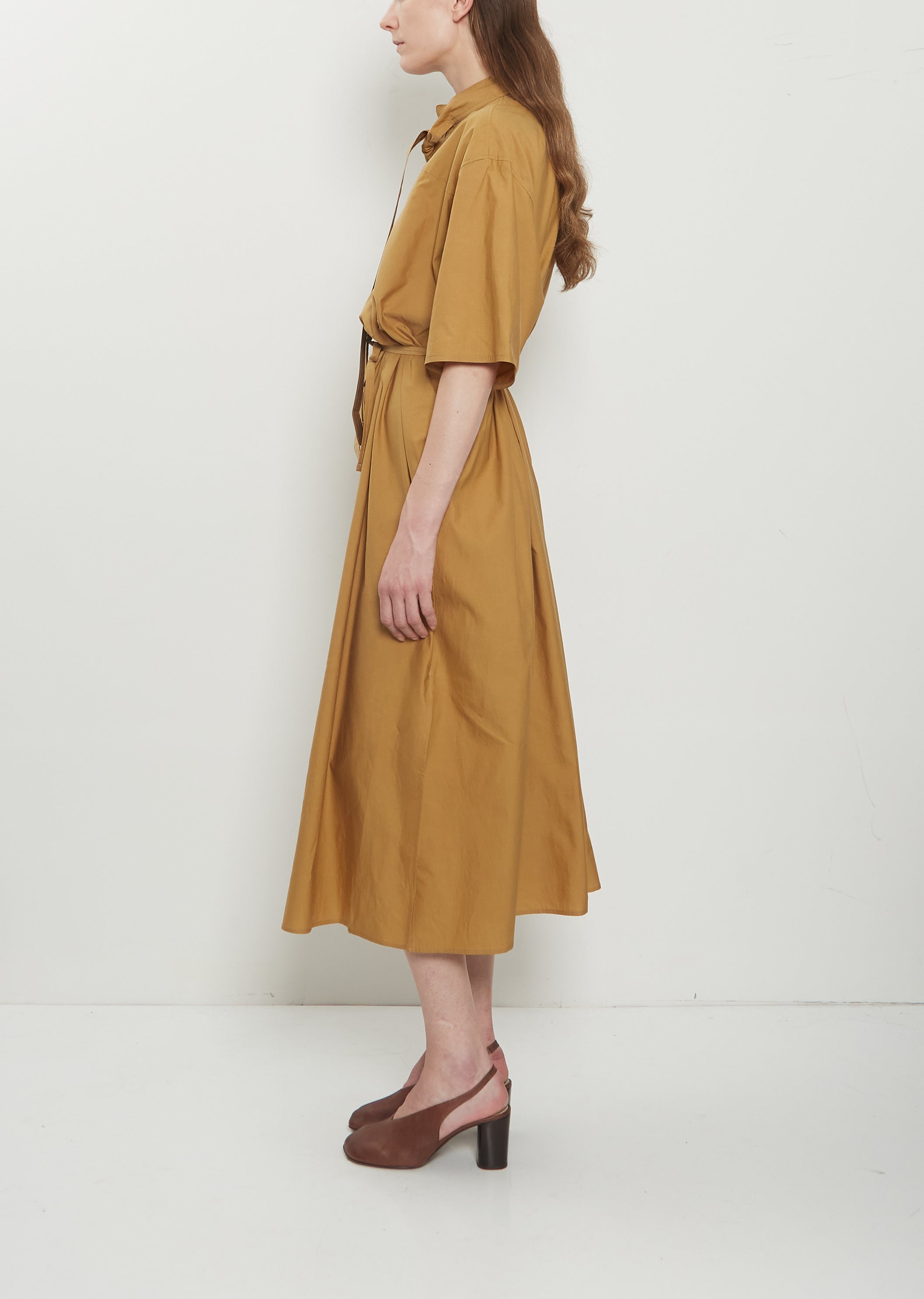 LEMAIRE Reversible Tube Dress in washed Cotton silk LEMAIRE Reversible Tube Dress in washed Cotton silk