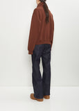 Tintoretto Cotton Sweatshirt — Chestnut