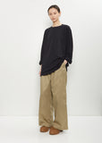 Toledo Cotton Long Sleeve T-Shirt — Black