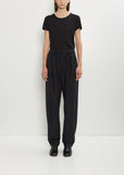 Drawstring Cashmere Pants