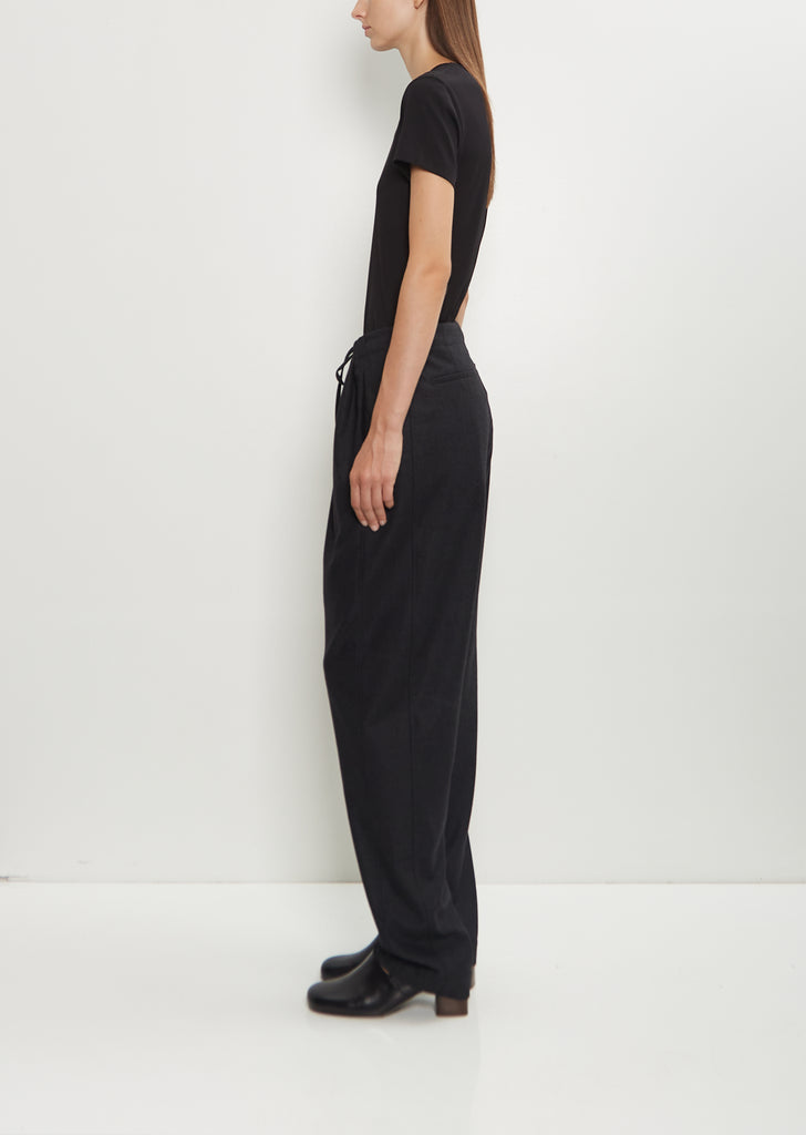 Drawstring Cashmere Pants