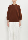 Mouse Wool Crewneck — Chestnut