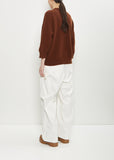 Mouse Wool Crewneck — Chestnut