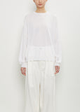 Muscat Wool Crewneck Pullover — Off White