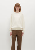 Knit Sweatshirt — Ivory