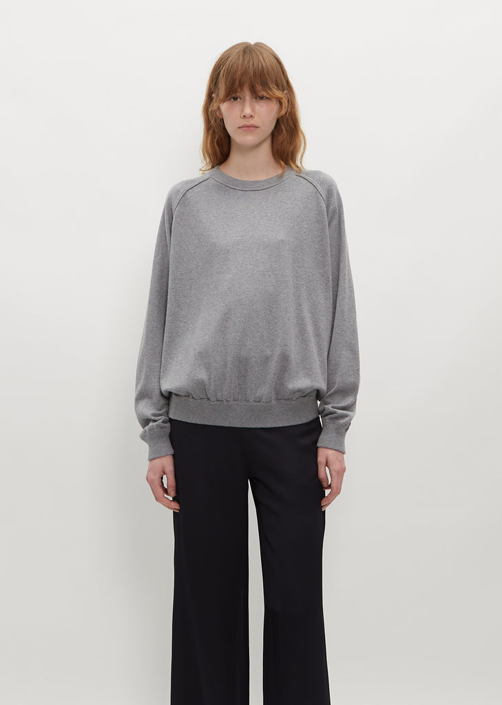 Knit Sweatshirt — Mid Grey