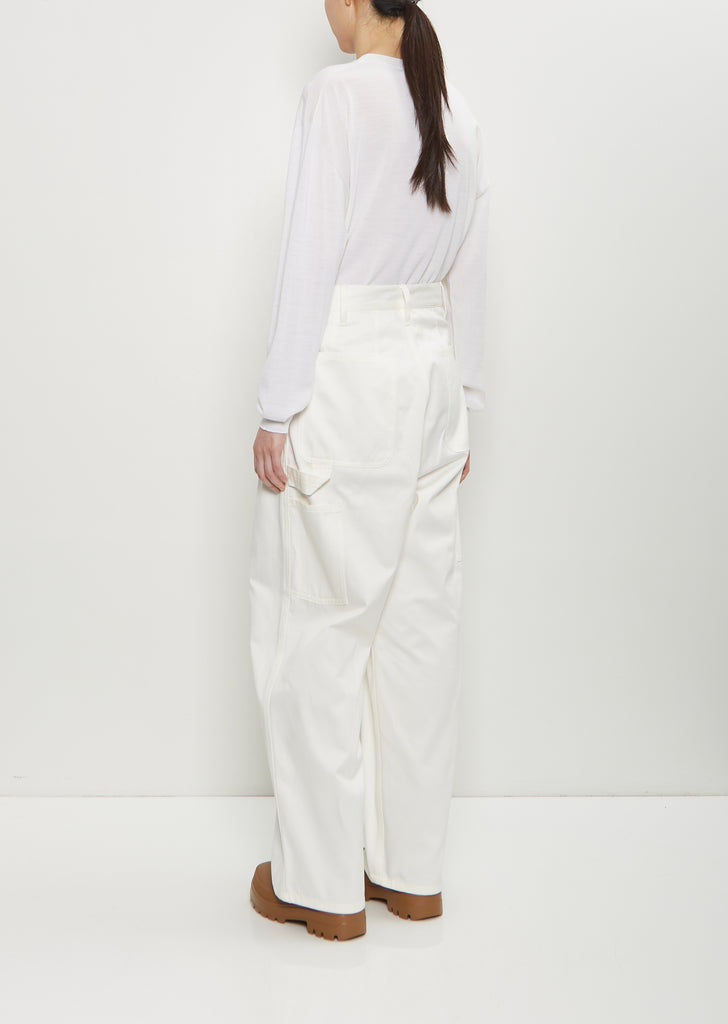 Polke Cotton Loose Pants