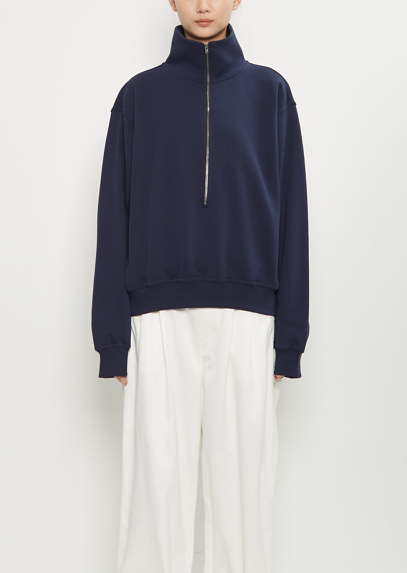 Sofie D'Hoore 長袖トレーナー 36 Tintoretto Sweatshirt — Navy – La Garçonne