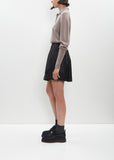 Mini Pleated Elasticated Waist Kilt Skirt