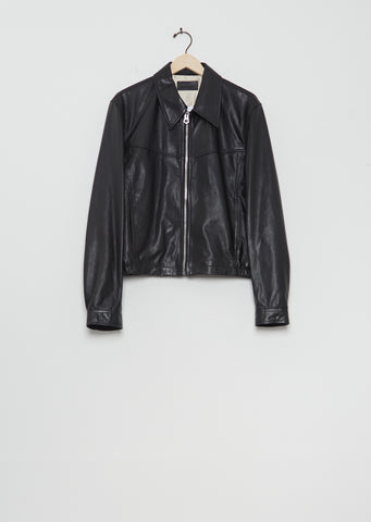 Biker Leather Blouson