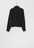 Short Technical Linen Blouson