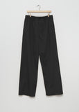 Pyjama Cotton Pants — Black