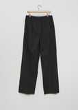 Pyjama Cotton Pants — Black