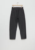 Raw Denim Twisted Workwear Pants