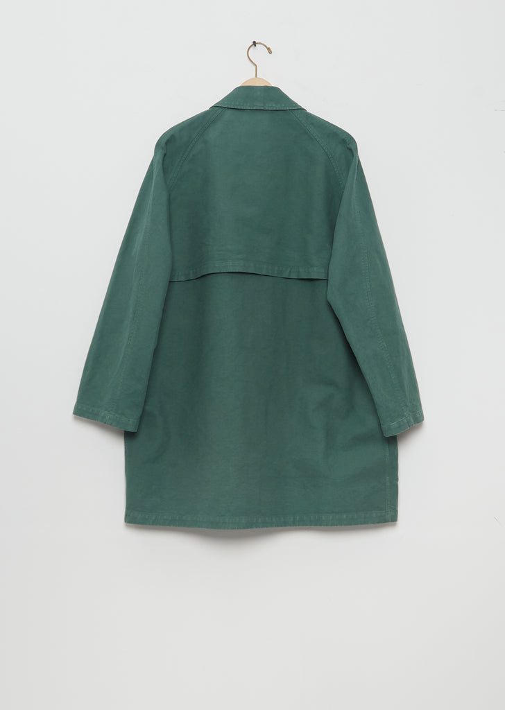 Organic Cotton Heavy Twill Short Coat