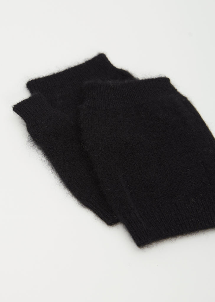 Rockers Fingerless Gloves — Black