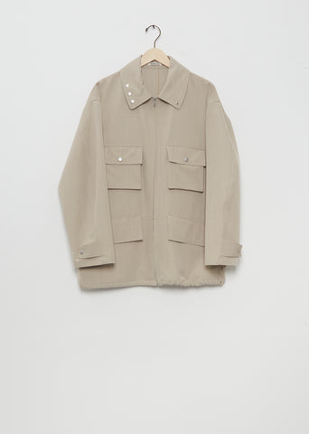 Wool Max Canvas Blouson